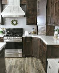 41 What Kitchen Backsplash Ideas With Dark Cabinets Subway Tiles Is And What It Is Not In 2020 Stained Kitchen Cabinets Rustic Kitchen Cabinets Brown Kitchen Cabinets