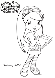 Strawberry Shortcake Blueberry Muffin Coloring Page In 2020 Strawberry Shortcake Coloring Pages Coloring Pages Strawberry Shortcake Birthday