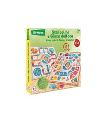 Globo- Gioco dellOca e Stai Calmo Giochi da Tavolo in Legno, Multicolore,  8014966399377 : Amazon.it: Giochi e giocattoli