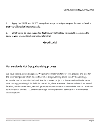 Jun 07, 2021 · electric grinders are also much faster than manual models or mortar and pestle sets and can be used to mash herbs and spices into powders or crumbles, as desired. Pdf Swot Pestel And Twos