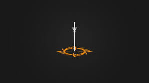 You can choose the image format you need and install it on absolutely any device, be it. Minimalism Sword Black White Anime Hd Wallpapers Desktop And Mobile Images Photos