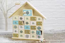 Ideas Hobbycraft Blog Wooden Advent Calendar Advent Calendar House Advent House
