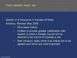 Changes to the federal insurance companies act, part xiii. International Trade Risk Management And The Economy The Perfect Storm Conference Presents Ppt Download