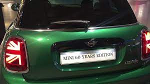 The british racing green is the symbolic color of british motoring, with over 110 years of honorary history in the world of car racing, it also a charismatic color, green: Mini Cooper S 60 Years Edition In British Racing Green Iv Metallic Youtube