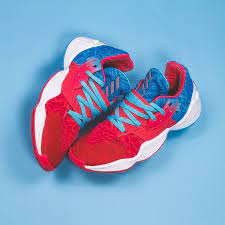 James harden and adidas are set to release their pink lemonade colorway of the harden vol. Adidas Basketball James Harden Vol 4 Bright Cyan Real Pink Men Ef0998 Solestop Com James Harden Shoes Pink Men Blue Man