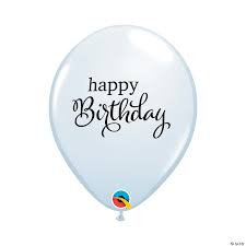 # happy birthday # balloon # bouquet # birthday party # birthday wishes. White Happy Birthday 11 Latex Balloons Oriental Trading
