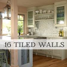 trend alert: tiled walls