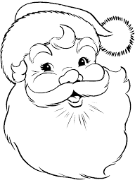 Free printable coloring pages featuring animals, holiday themes, people, and much more. Face Of Santa Claus Coloring Pages Santa Coloring Pages Free Christmas Coloring Pages Christmas Coloring Sheets