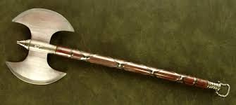 Although not a traditional viking design the double headed axe is a fearsome weapon! Double Sided Battle Axes Google Search Vikings Battle Axe Axe