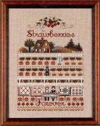 Strawberries Forever By Told In A Garden Cross Stitch Kits Patterns Cross Stitch Patterns Cross Stitch Sampler Patterns Cross Stitch