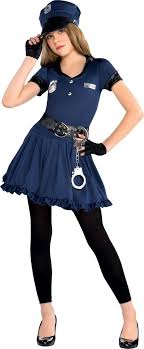 Girls Cop Costume Party City Kids Costumes Girls Halloween Girl Cop Costume