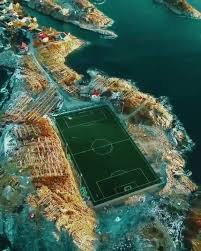Exploring lofoten, josh and i discover the best soccer football field in the world and its in norway! Chris Knierim The Henningsvaer Idrettslag Stadion In The