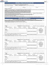 Citibank is known for its fast credit card approval and delivery time. Citi Credit Card Add On Application Form Identity Document Credit Card