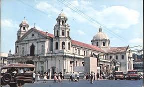 Quiapo Church Circa 1955 Philippines Manila Cool Photos
