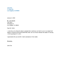 This letter is sent to you as a courtesy to inform you of a possible water leak in or on your premises. 46 Authorization Letter Samples Templates á… Templatelab