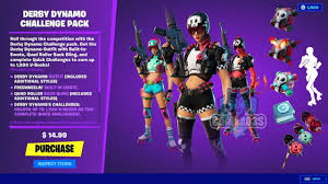 Echo skin's popularity has significantly increased this season. New Derby Dynamo Challenge Pack Derby Dynamo Skin Bucky Bat Pickaxe Freewheelin Emote And More Youtube