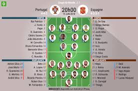 La rencontre s'annonce belle et disputée. Les Compos Officielles Du Match De Mondial Entre Le Portugal Et L Espagne