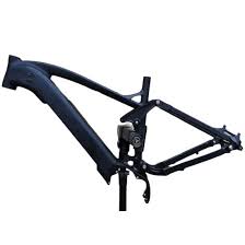 The components you have for this motor installation are the main motor, two cranks, two crank bolts, bafang locking nut, bottom bracket locking nut and the fixing plate that has two bolts. 27 5er Boost 250w Electric Full Suspension Mountain Bike Frame Bafang G520 China Bicycle Frame Ebike Frame Made In China Com