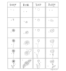 Learn how to draw a rose step by step with this super easy drawing tutorial for kids and beginners. Learn How To Make Simple And Beautiful Flower Doodles