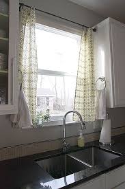 Gold sheer curtains for kitchen 63 inch length set 2 rod pocket light filtering semi transparent window drapes gold yellow curtains for bedroom living room home office farmhouse rustic 52x63 long. Pin By Andrea Nisly On Curtains Kitchen Window Treatments Kitchen Window Curtains Kitchen Sink Window Treatments