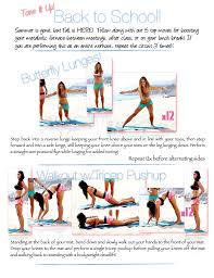Top 5 Toning Moves For Back To School Toneitup Com