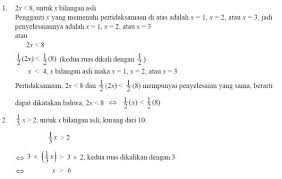 Pengertian dan bentuk umum pertidaksamaan linear dua variabel. Pengertian Dan Contoh Soal Pertidaksamaan Linear Satu Variabel Beserta Pembahasan Lengkap Pelajaran Sekolah Online
