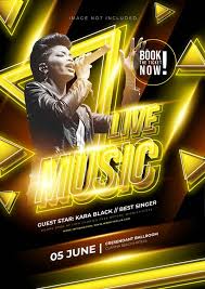 Music Event Or Party Poster With Colorful Gradient Color Paid Paid Paid Party Poster Color Event Party Poster Music Event Warm And Cold Colours