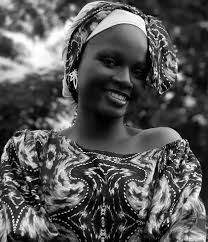 Cinematic portrait with neon lighting and water effects