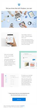 Dropbox Did You Know Html Email Gallery Email Marketing Design Inspiration Html Email Design Email Marketing Design