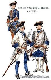 French Marines Of The French Indian War Costume Militaire Uniformes Militaires Guerres Napoleoniennes