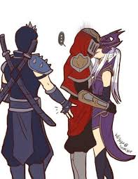 Syndra X Zed X Shen D Lol Engracado Disney Engracado League Of Legends