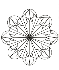 You can color this one with your regular coloring pens or. Abstract Easy Mandala Easy Mandalas For Kids 100 Mandalas Zen Anti Stress