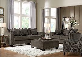 Cindy Crawford Home Sidney Road Gray 8 Pc Living Room Living Room Sets Gray Rooms To Go Furniture Living Room Sets Affordable Living Room Set