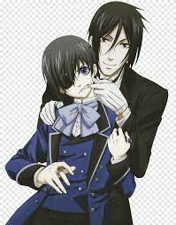 تقرير انمي kuroshitsuji (الخادم الأسود) قصة الإنمي الشاب فانتومهيف سيل والذي يعرف باسم كلب حراسة الملكة، يهتم بالعديد من الأحداث المزعجة التي تحدث في إنجلترا من أجل صاحبة الجلالة. Ciel Phantomhive Sebastian Michaelis Black Butler Anime Ù…Ø§Ù†ØºØ§ Ø³ÙŠØ¨Ø§Ø³ØªÙŠØ§Ù† Ø´Ø¹Ø± Ø£Ø³ÙˆØ¯ Ù…Ø§Ù†ØºØ§ Png