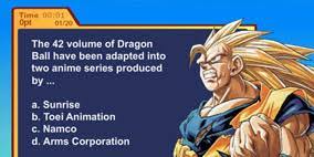 Jan 17, 2020 · relive the story of goku in dragon ball z: Dragon Ball Trivia Quiz Play Online Dbzgames Org