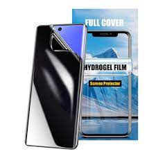 Amazon.com: LOOKSEVEN 2 Pack Privacy Hydrogel Film For Samsung Galaxy S9  Plus Clear Soft TPU Screen Protector, Plus High Sensitivity Protective Film  (Not Tempered Film) : Industrial & Scientific