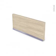 Pack raccord plinthe cuisine alu 16/19x150mm. Plinthe De Cuisine Stilo Noyer Blanchi Avec Joint D Etancheite L220xh15 4 Oskab