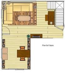 Small living room floor plan layout with sofa and 2 chairs. L Shaped Living And Dining Room Decorating Ideas How To Fit A Dining Table In A Small Living Room Apartment Therapy