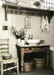 Old Time Bathroom Small Bathroom Decor Farmhouse Bathroom Decor Rustic Bathrooms