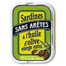 Sardines Sans Aretes A L Huile D Olive Vierge Extra Conserverie La Belle Iloise Sardines Huile D Olive Boite De Sardine