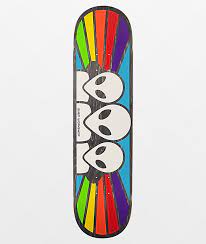 Alien Workshop Full Spectrum 8 0 Skateboard Deck Zumiez Skateboard Art Design Painted Skateboard Skateboard Deck Art