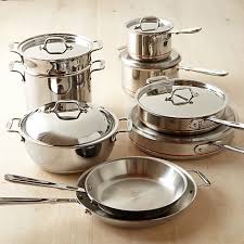 All Clad Copper Core 15 Piece Cookware Set Williams Sonoma Is the premier specialty retailer of home furnishings and gourmet cookware in the united states. all clad copper core 15 piece cookware set