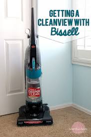Bissell Cleanview Bagless Upright Vacuum Teal Getting A Cleanview With Bissell Bissell Household Hacks Cleaning