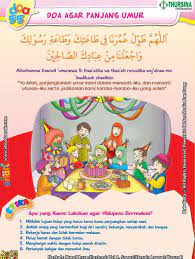 Belajar Mengenal Adab Dan Doa Mohon Diberi Umur Panjang Doa Belajar Kekuatan Doa