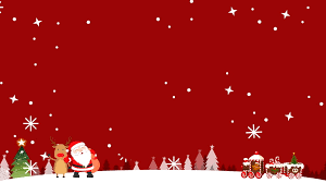 Minimalistic Cartoon Cute Christmas Background Illustration Red Festive Background Cute Cartoon Background Image For Free Download