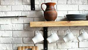 Bâtis (cabanes, abris, carports, pergolas). Quel Revetement Mural Pour Une Cuisine Fiche Conseil Bricomarche