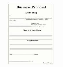 Sample Job Proposal Template Lovely 30 Business Proposal Templates Propo In 2020 Business Proposal Outline Free Business Proposal Template Business Proposal Template