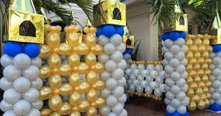 Great gatsby sweet 16 birthday party decorations. Princess Or Prince Castle Sculpture Design For First Birthday Party Decor First Birthday Party Decorations Birthday Party Decorations Balloon Decorations Party