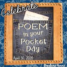 Poem In Your Pocket Day Activities 2020 By Darlene Anne Tpt