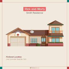 Raincoats were mixed with hunting jackets; 33 Tv Homes Rick And Morty Smith Residence The Gatethe Gate